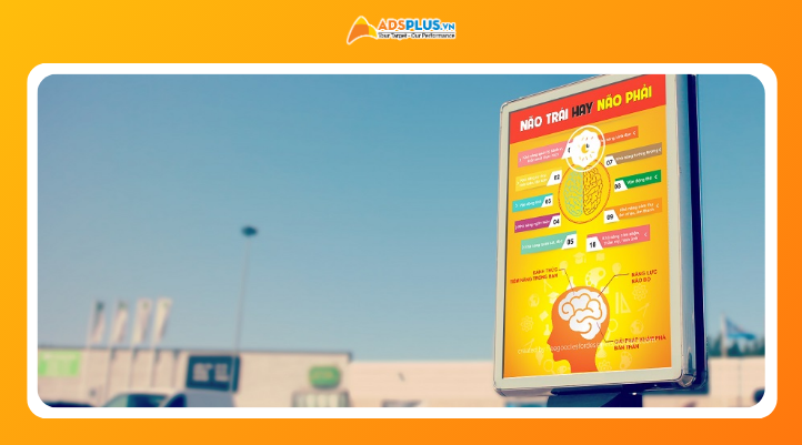 In quảng cáo là hình thức truyền thông trực quan tại điểm bán và không gian công cộng