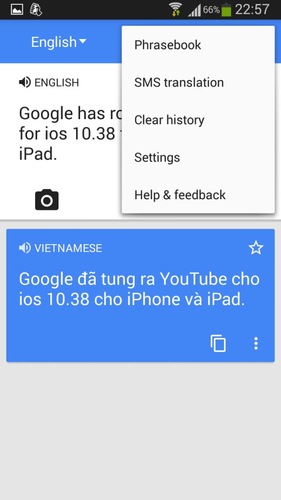 Google dịch bằng giọng nói - Ứng dụng Google Translate 05