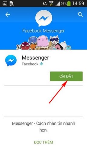 Hướng dẫn cài đặt tin nhắn Facebook trên iPhone, Android và Windows Phone 04