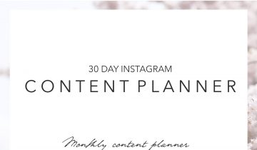 kế hoạch Content Instagram 03