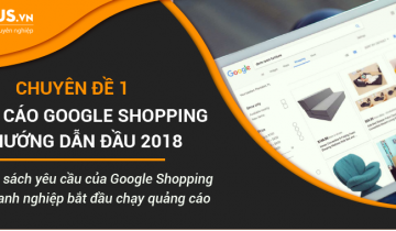 yêu cầu của google shopping