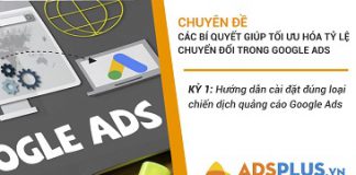 Cài đặt chiến dịch quảng cáo Google Ads