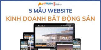 thiết kế website bất động sản