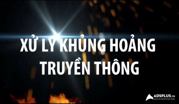 xử lý khủng hoảng truyền thông