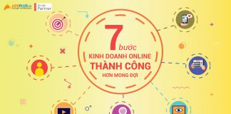 7 bước kinh doanh online thành công