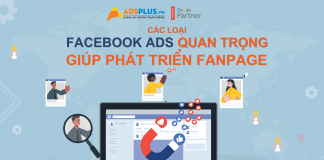 Các loại facebook ads quan trọng