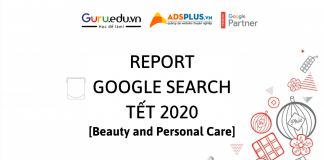 "REPORT Google Search" xu hướng ngành làm đẹp cho mùa Tết