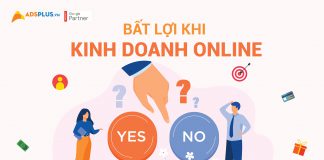 bất lợi kinh doanh Online