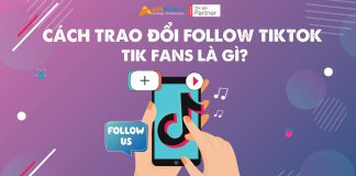 Cách trao đổi follow TikTok