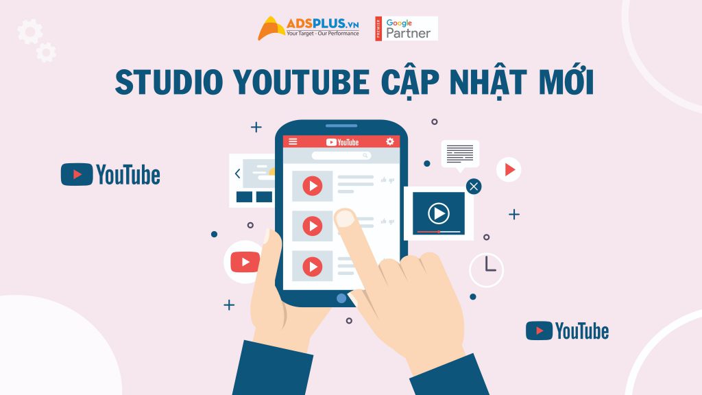 Studio YouTube cập nhật mới