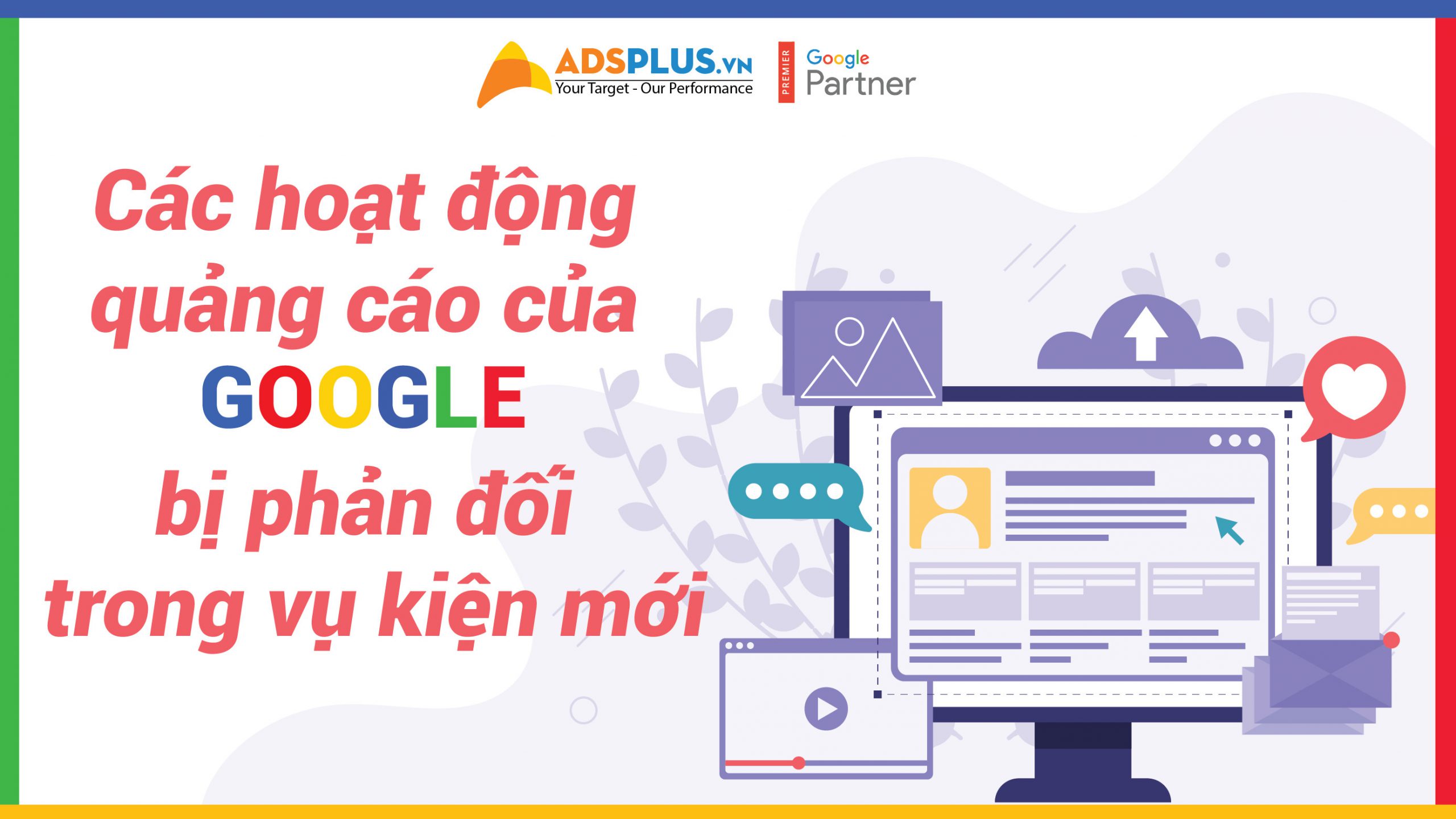 Các hoạt động quảng cáo của Google bị phản đối trong vụ kiện mới