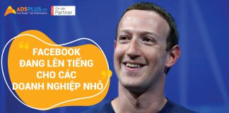 Facebook đang lên tiếng cho các doanh nghiệp vừa và nhỏ