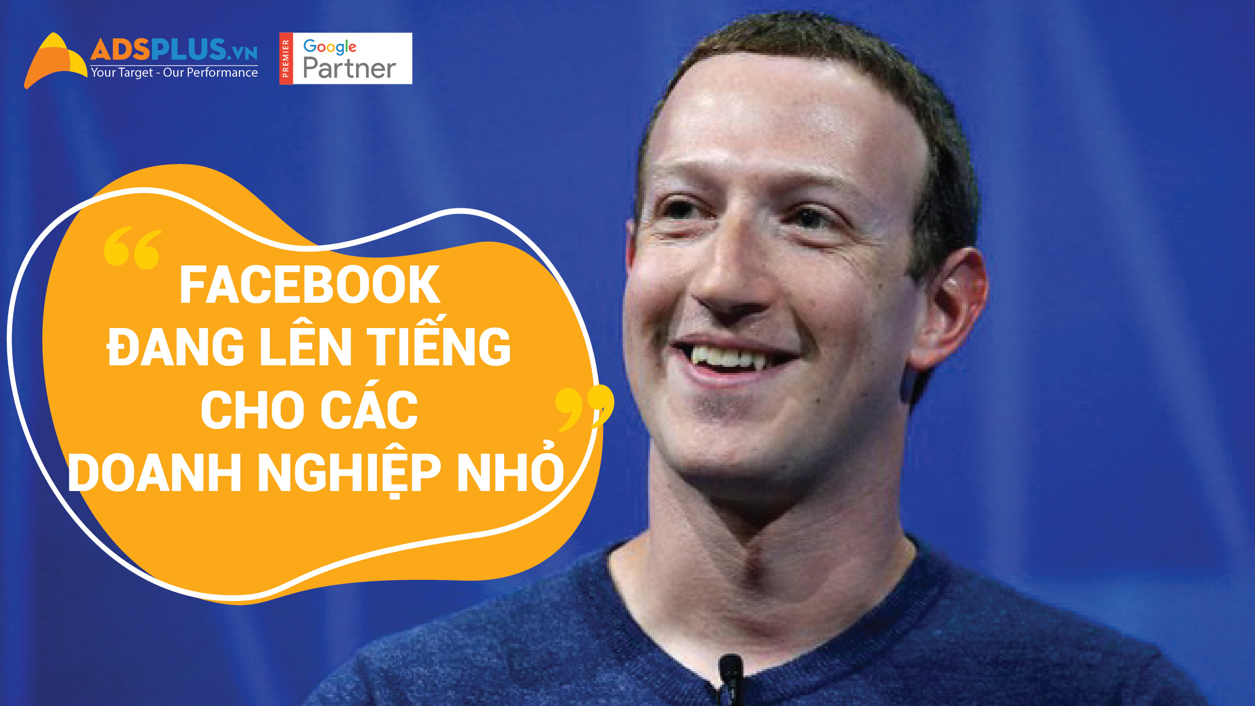 Facebook đang lên tiếng cho các doanh nghiệp vừa và nhỏ