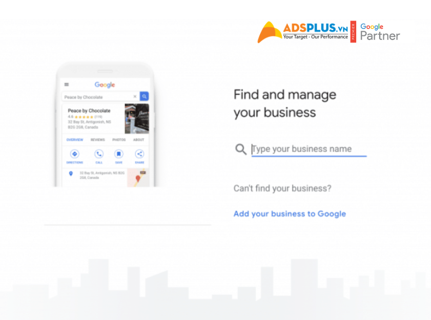 chọn tên doanh nghiệp trên Google My Business