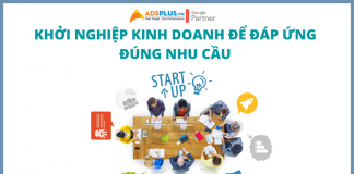 Khởi nghiệp kinh doanh để đáp ứng đúng nhu cầu