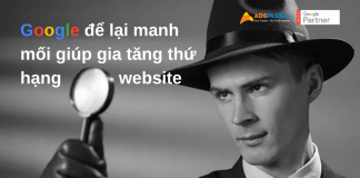 Google để lại manh mối giúp gia tăng thứ hạng