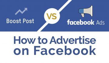 So sánh bài đăng Facebook Boost và Facebook Ads