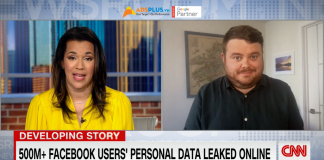 Các chuyên gia mạng cho biết thông tin của nửa tỷ người dùng Facebook được đăng trên trang web hack