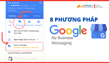 8 phương pháp hay nhất về Google My Business Messaging