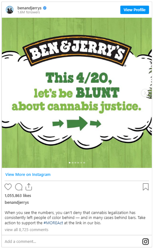Ben & Jerrys social media case study