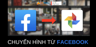 chuyển hình từ facebook sang google photos