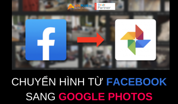 chuyển hình từ facebook sang google photos
