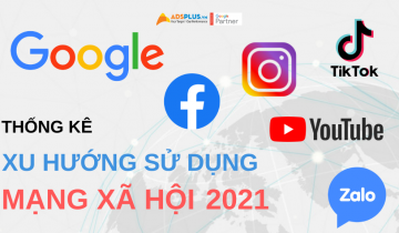 Thống kê xu hướng sử dụng mạng xã hội 2021