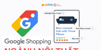 google shopping ngành nội thất