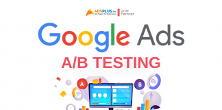 AB test google ads
