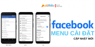 cập nhật facebook mới