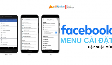 cập nhật facebook mới