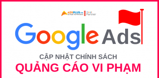 chính sách google ads mới