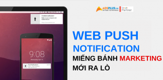thông báo đẩy trên website