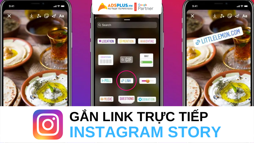 Gắn link trực tiếp lên Stories – Instagram Swipe Up hiện đã hết thời
