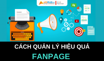 cách quản lý fanpage