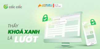 khóa xanh cốc cốc