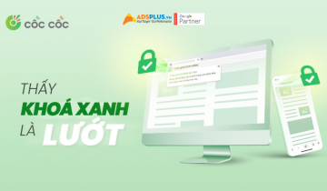 khóa xanh cốc cốc