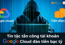 tấn công tài khoản google cloud