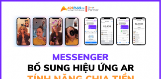 chia tiền trên messenger