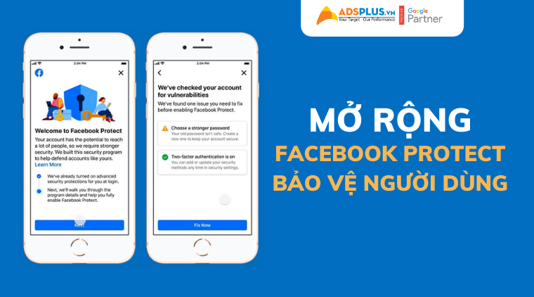 facebook bảo vệ người dùng