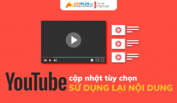 sử dụng lại nội dung youtube