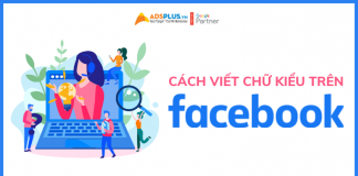 cách viết chữ kiểu facebook