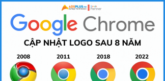 google chrome cập nhật logo