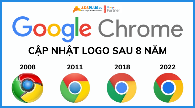 google chrome cập nhật logo