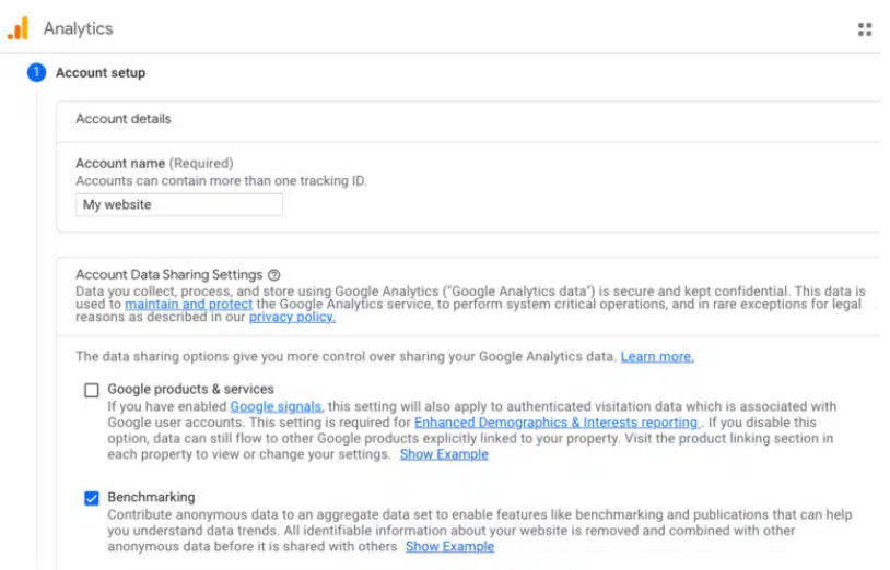 google analytics tracking