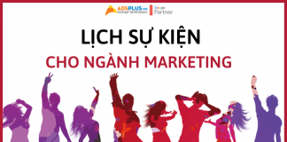 lịch sự kiện marketing