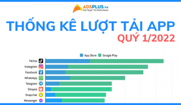 thống kê lượt tải app