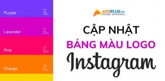 bảng màu logo instagram