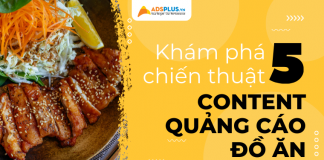 content quảng cáo đồ ăn