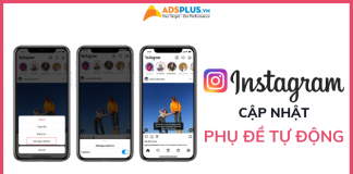 phụ đề tự động instagram